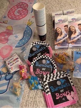 Gender Reveal Party Supplies for Girl